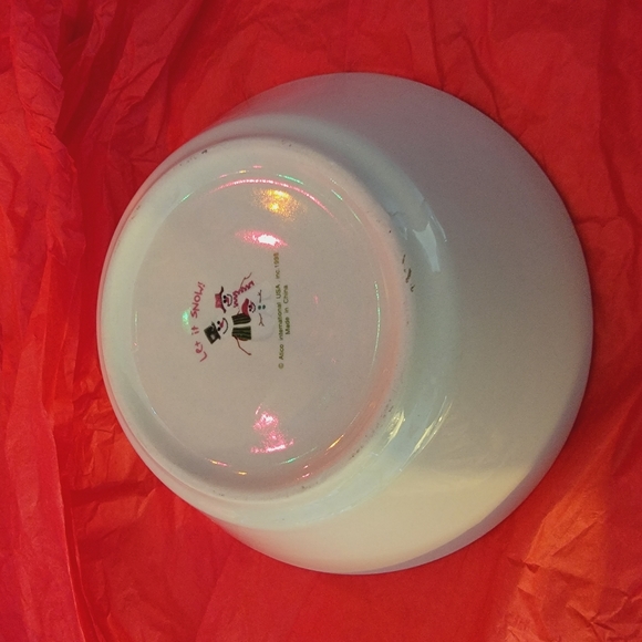 LET IT SNOW  child plate set - Picture 7 of 16